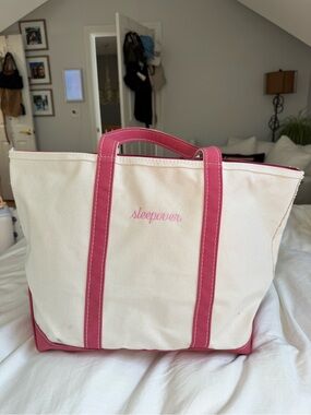 llbean boat&tote size L, regular handles